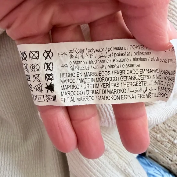 Pull & Bear Boho Tie-Neck Tiered Midi Dress in Soft Ivory Small - Picture 8 of 8